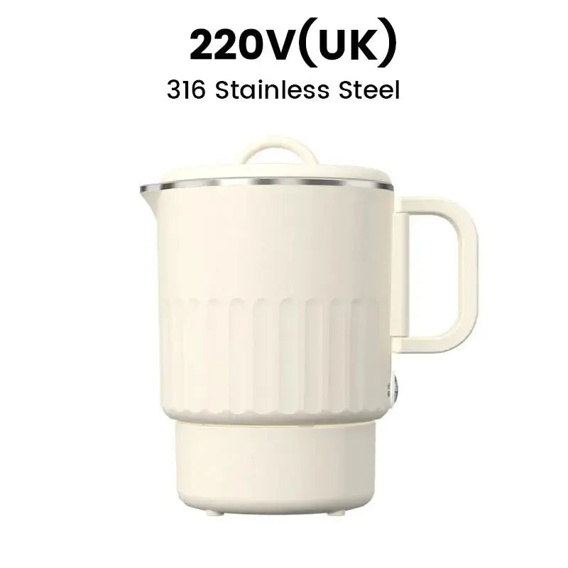 Travel Kettle Foldable Stainless Steel 800 ml