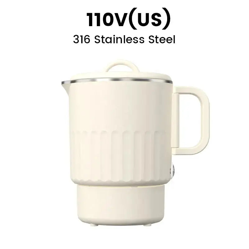Travel Kettle Foldable Stainless Steel 800 ml