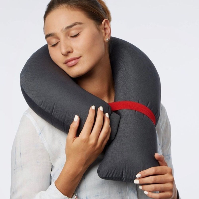 Travel Neck Pillow Inflatable Adjustable Ergonomic Support