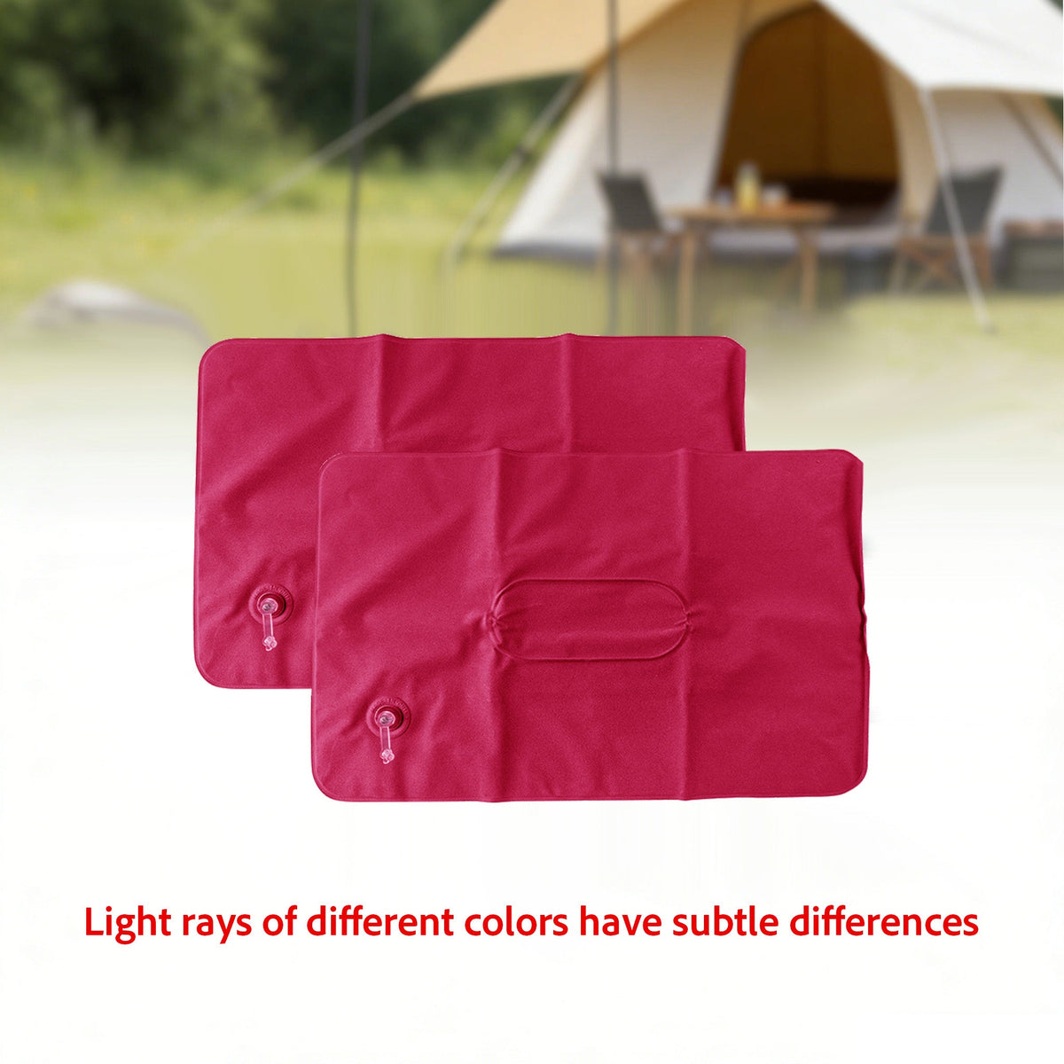 Travel Pillow Set Inflatable Neck & Lumbar Support