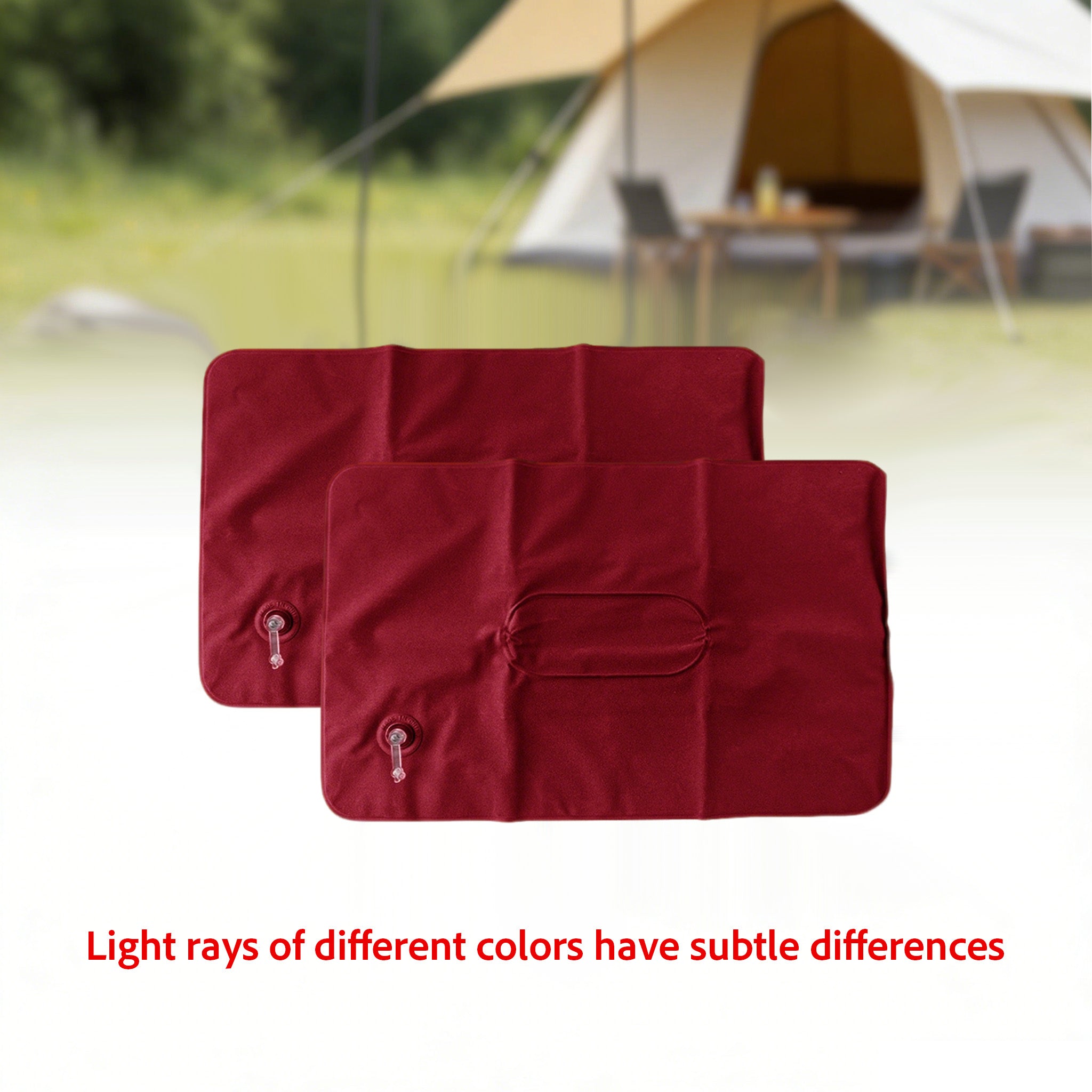 Travel Pillow Set Inflatable Neck & Lumbar Support