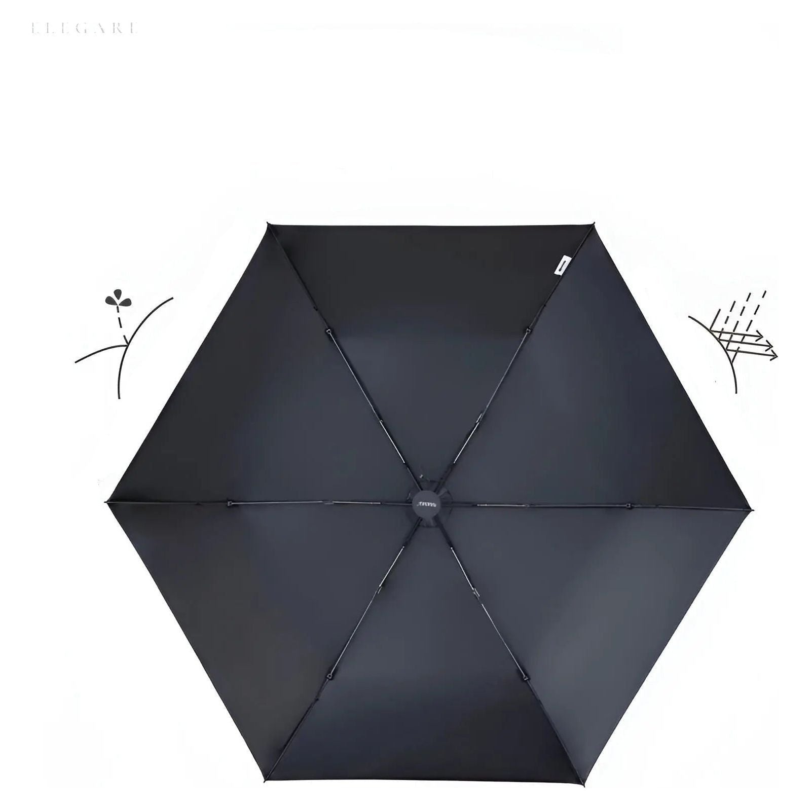 Travel Umbrella Ultralight Carbon Fiber Windproof & Water-Repellent