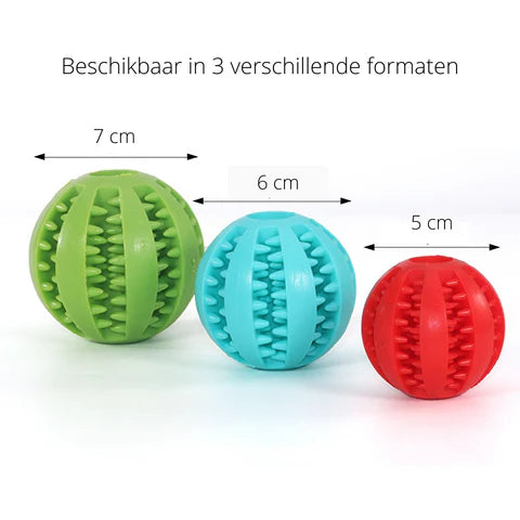 Treat Ball Natural Rubber Hollow Treat Dispenser