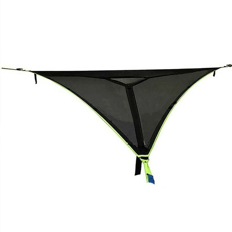 Triangle Hammock 3-Person Anti-Roll Straps & Adjustable Ropes