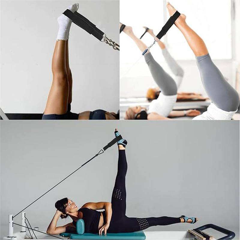 Tricep Rope Non-Slip Ergonomic Grips Reinforced Steel D-Ring