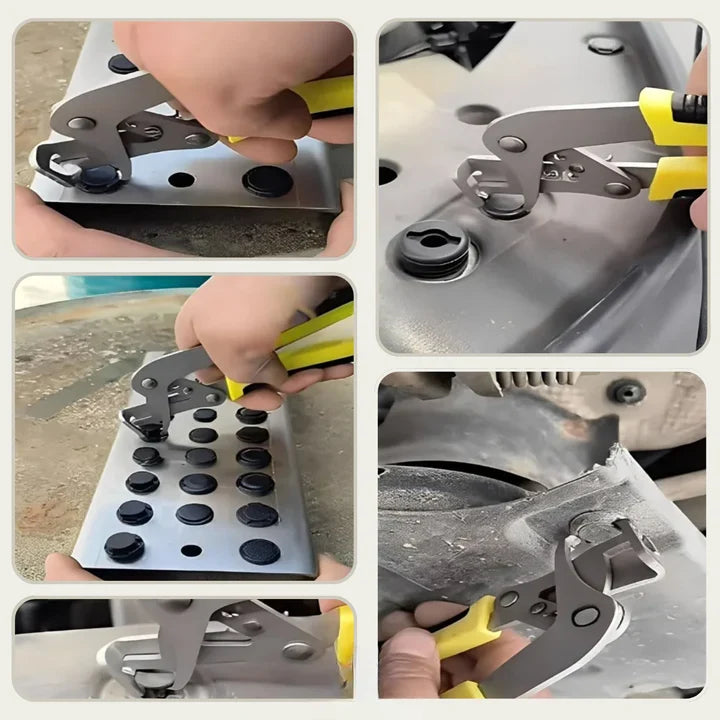 Trim Clip Pliers Stainless Steel Jaws & Non-Slip Handle