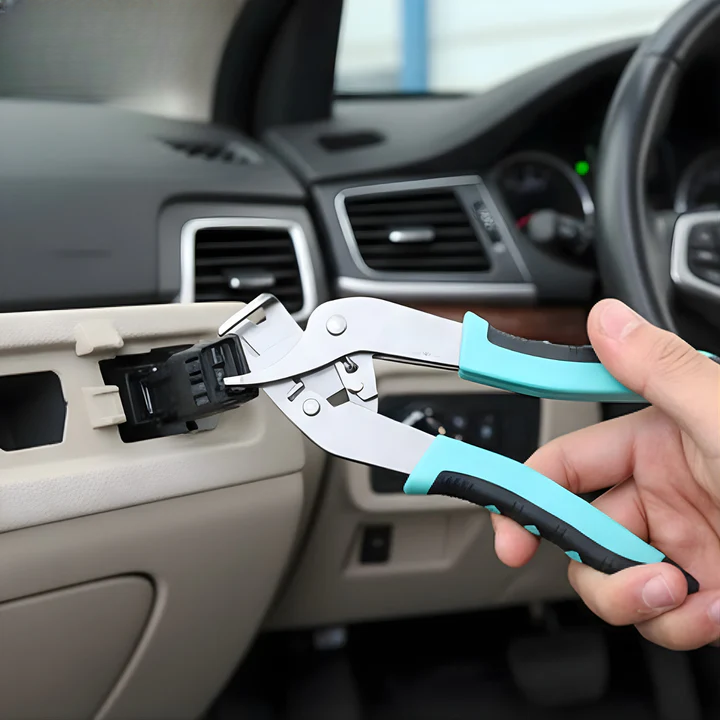 Trim Clip Pliers Stainless Steel Non-Slip 6.5 Inch