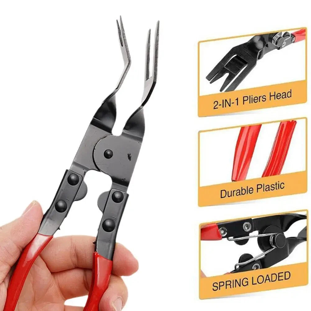Trim Pliers 2-in-1 Pry & Grip Forged Heat-Treated Steel