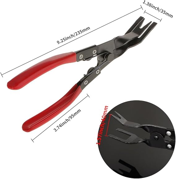 Trim Pliers 2-in-1 Pry & Grip Forged Heat-Treated Steel