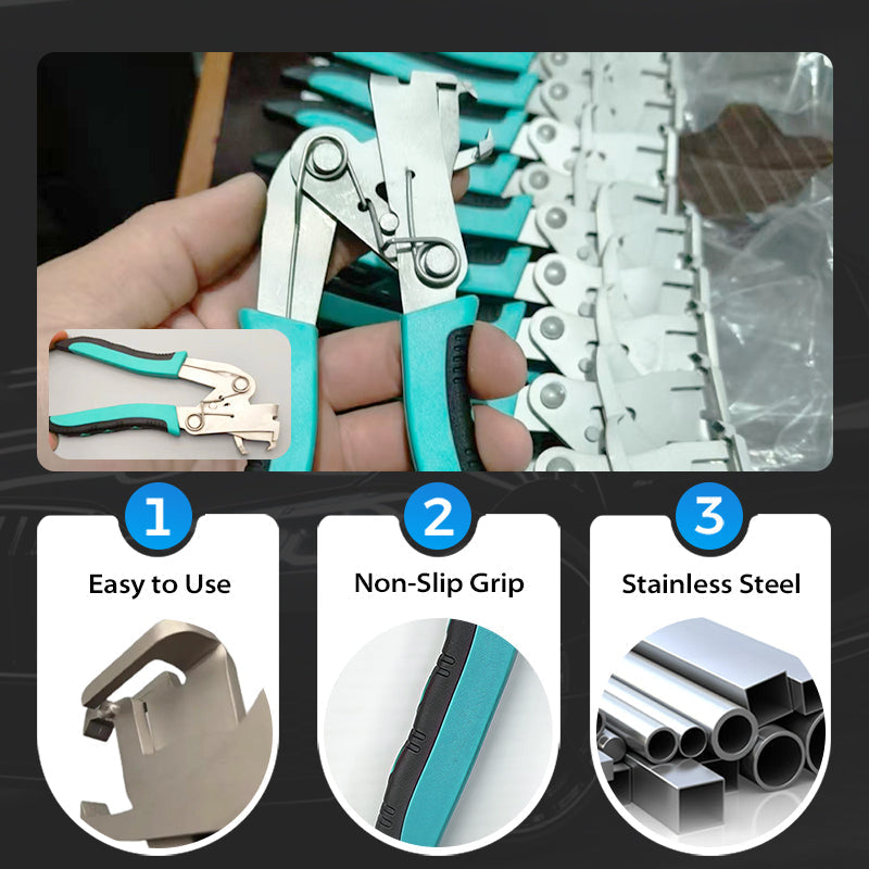 Trim Pliers Scratch-Free Stainless Steel Ergonomic Handle