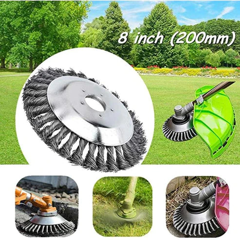 Trimmer Attachment Knotted Carbon Steel Universal Fit