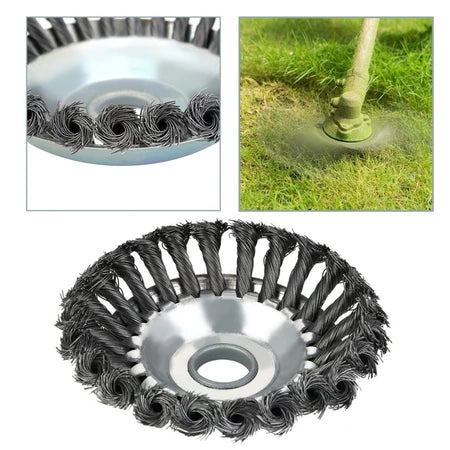 Trimmer Brush Head 36 Braided Carbon Steel Universal Fit