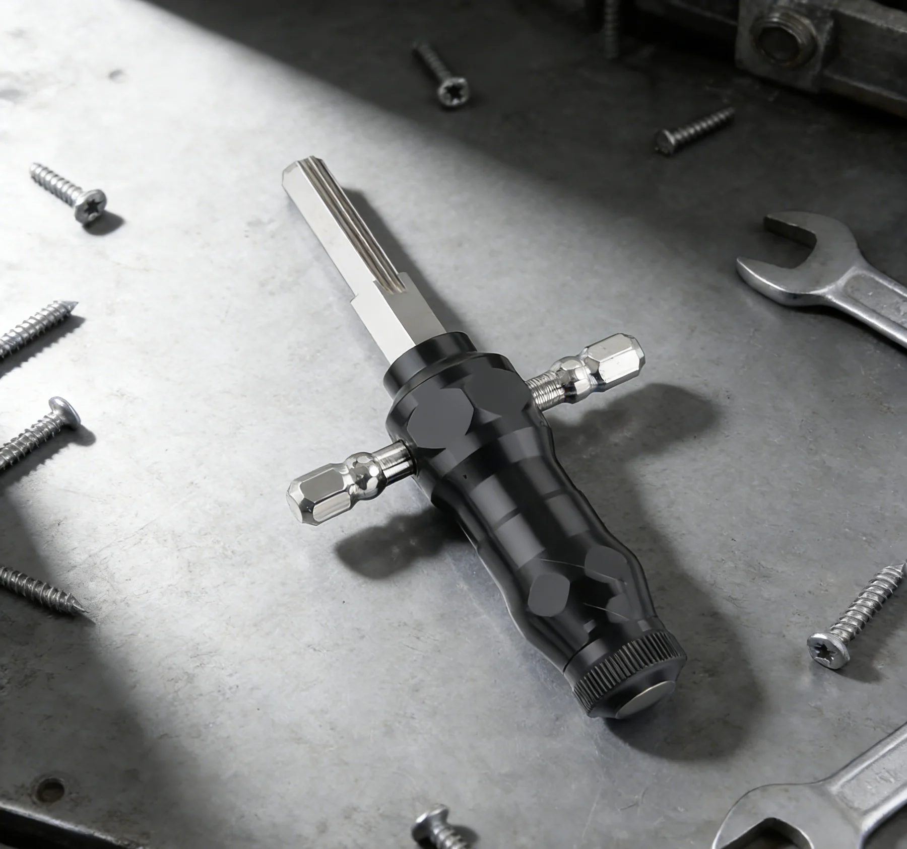 Tubular Lock Tool Set 9 Interchangeable Stainless Steel Blades