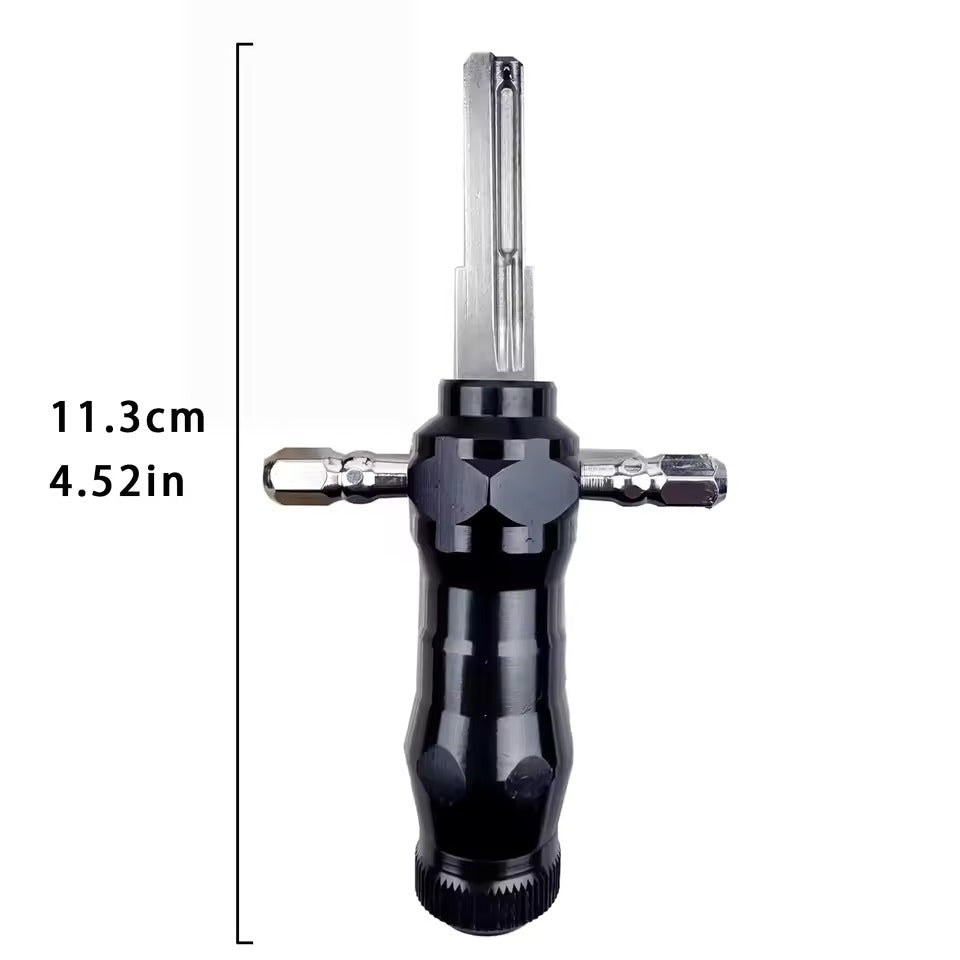 Tubular Lock Tool Set 9 Interchangeable Stainless Steel Blades