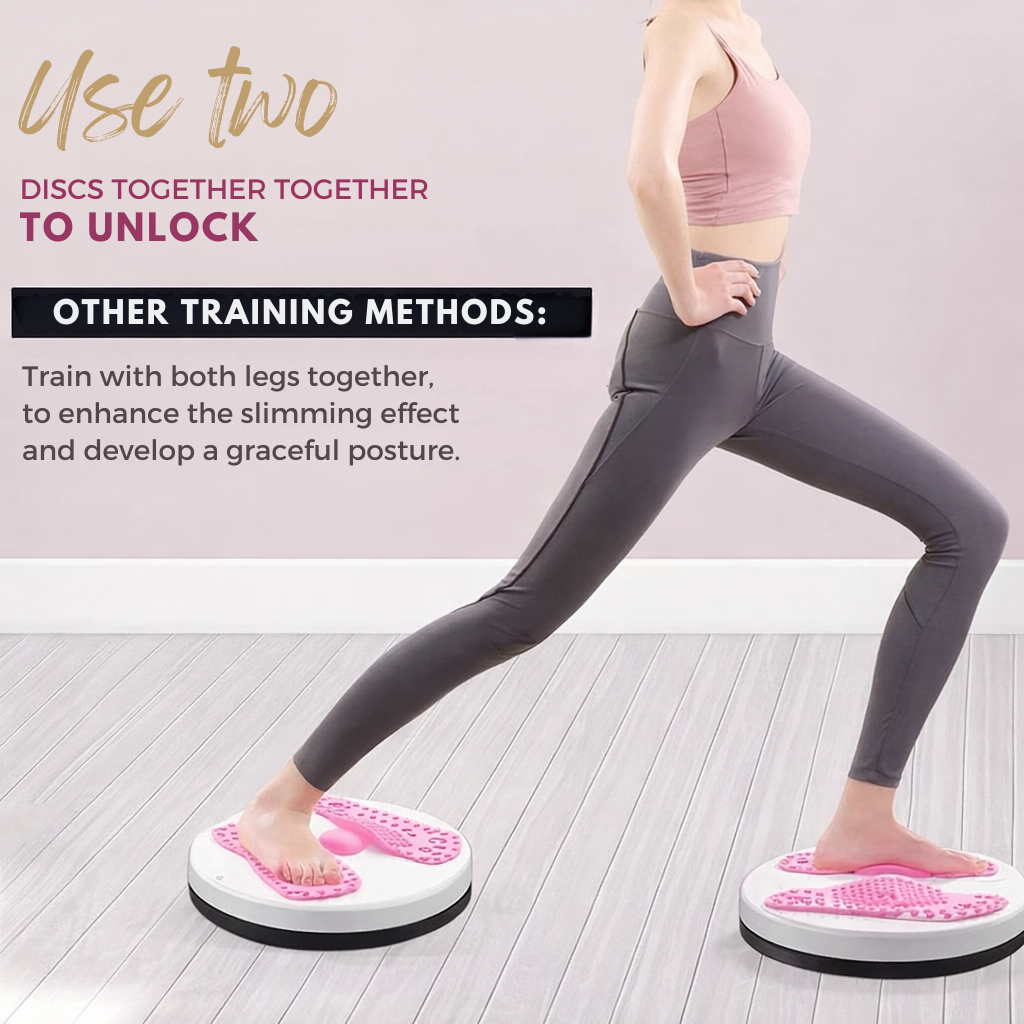 Twist Board Core & Waist Training Non-Slip Base