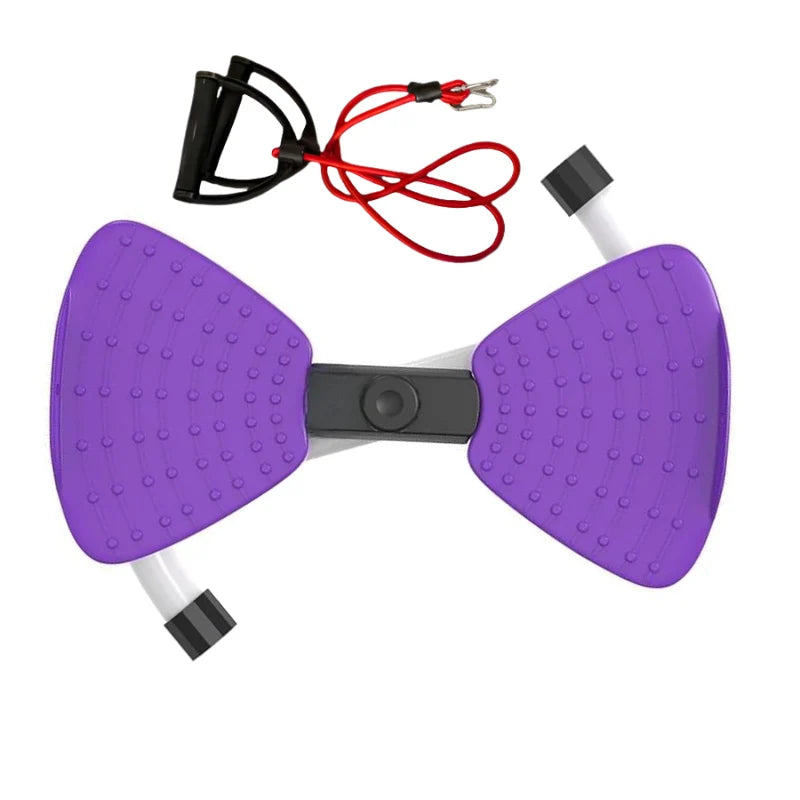 Twist Board Rotating Non-Slip Platform & Adjustable Resistance Bands