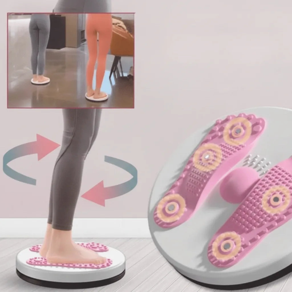 Twist Board Rotating Platform Non-Slip Base & Foot Massage