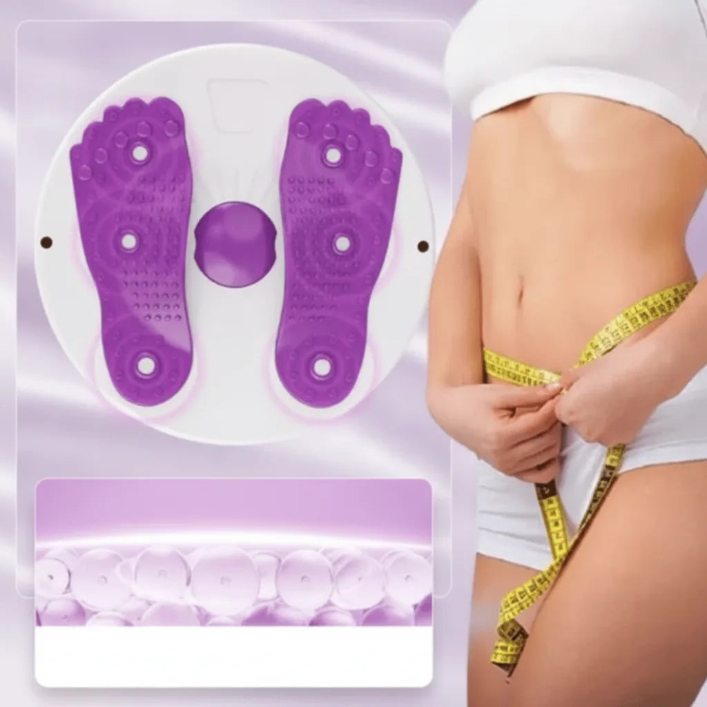 Twist Board Rotating Platform Non-Slip Base & Foot Massage