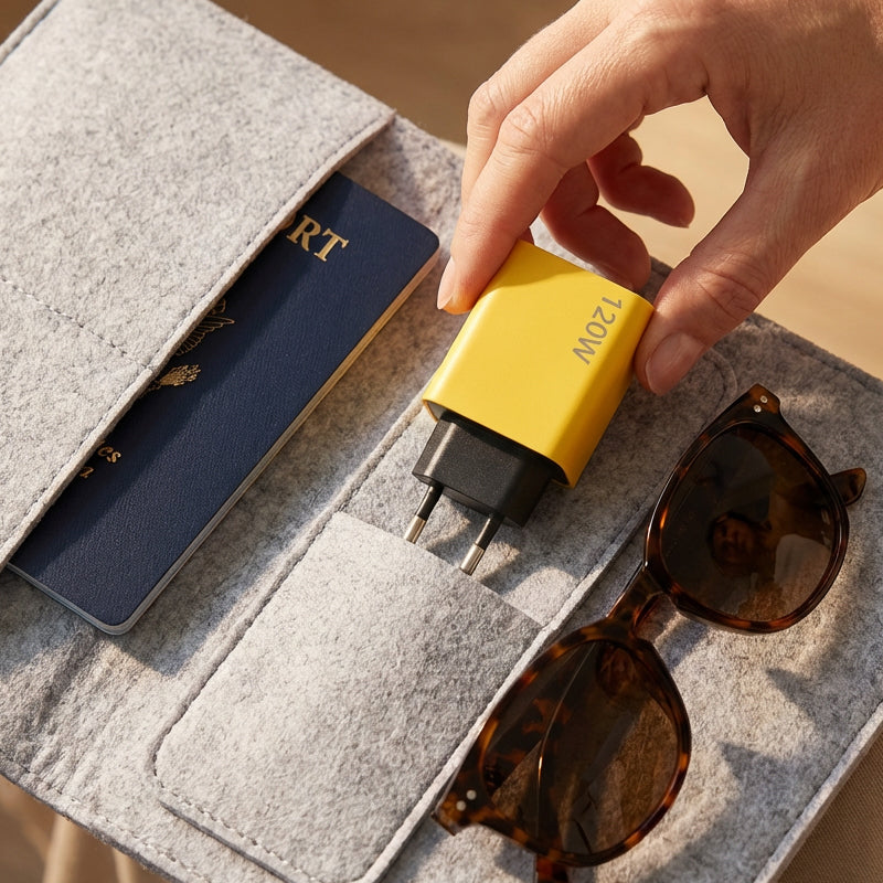 USB Fast Charger 4-Port USB-C PD & USB-A