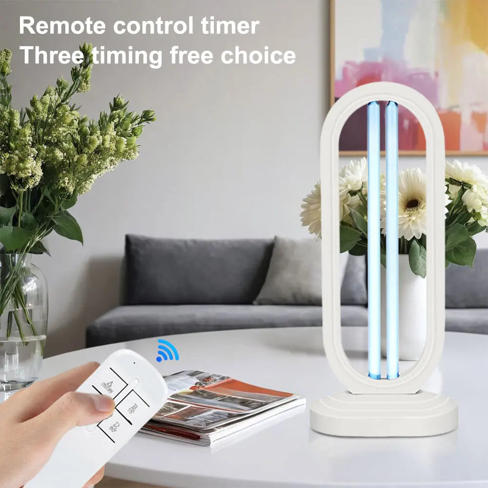 UV-C Disinfection Lamp Ozone Remote Control & Timer