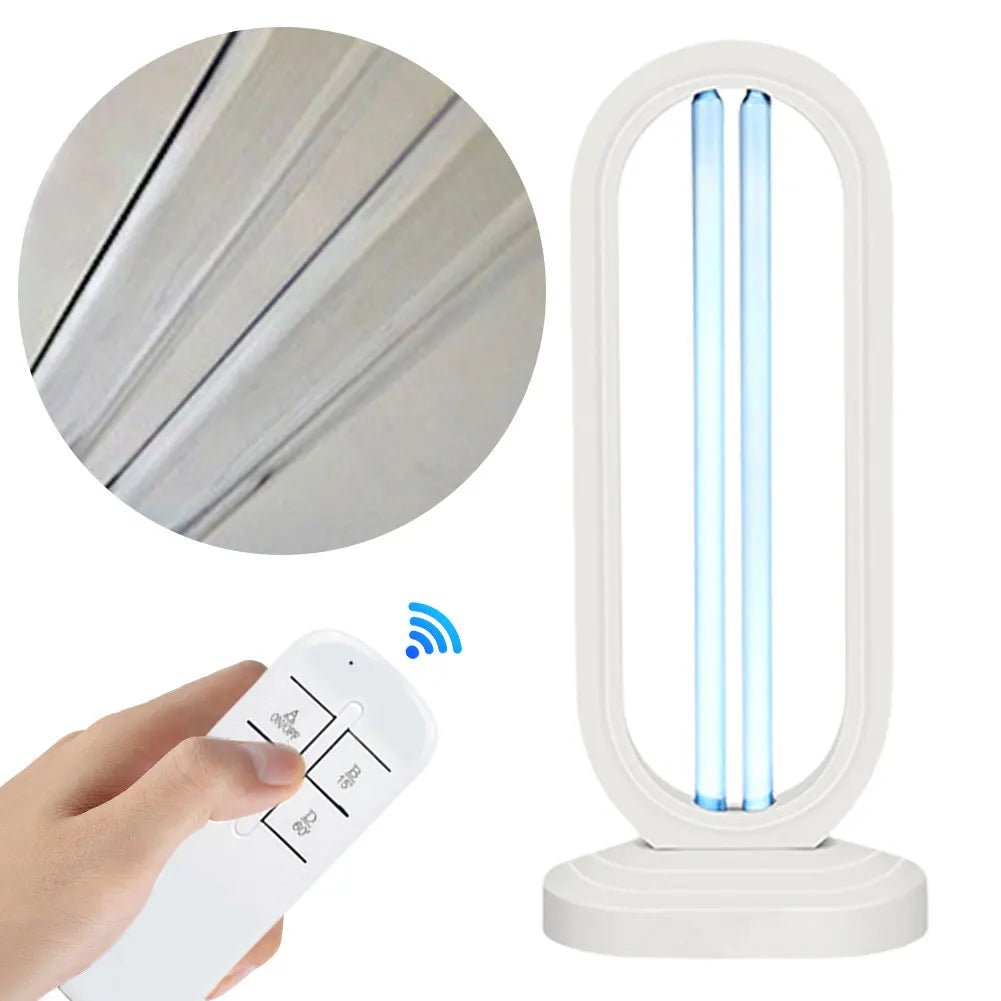 UV-C Disinfection Lamp Ozone Remote Control & Timer