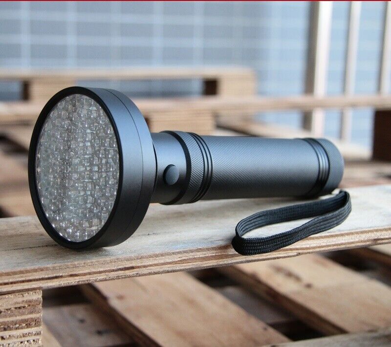 UV Flashlight 395nm Adjustable Brightness IPX4