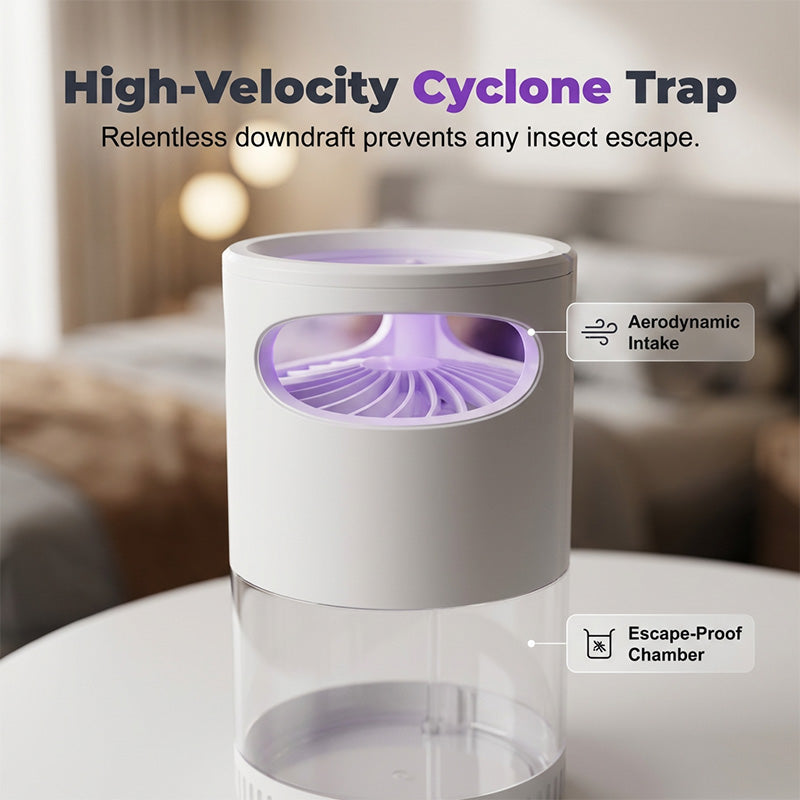 UV Insect Trap Silent Cyclone Fan USB Powered