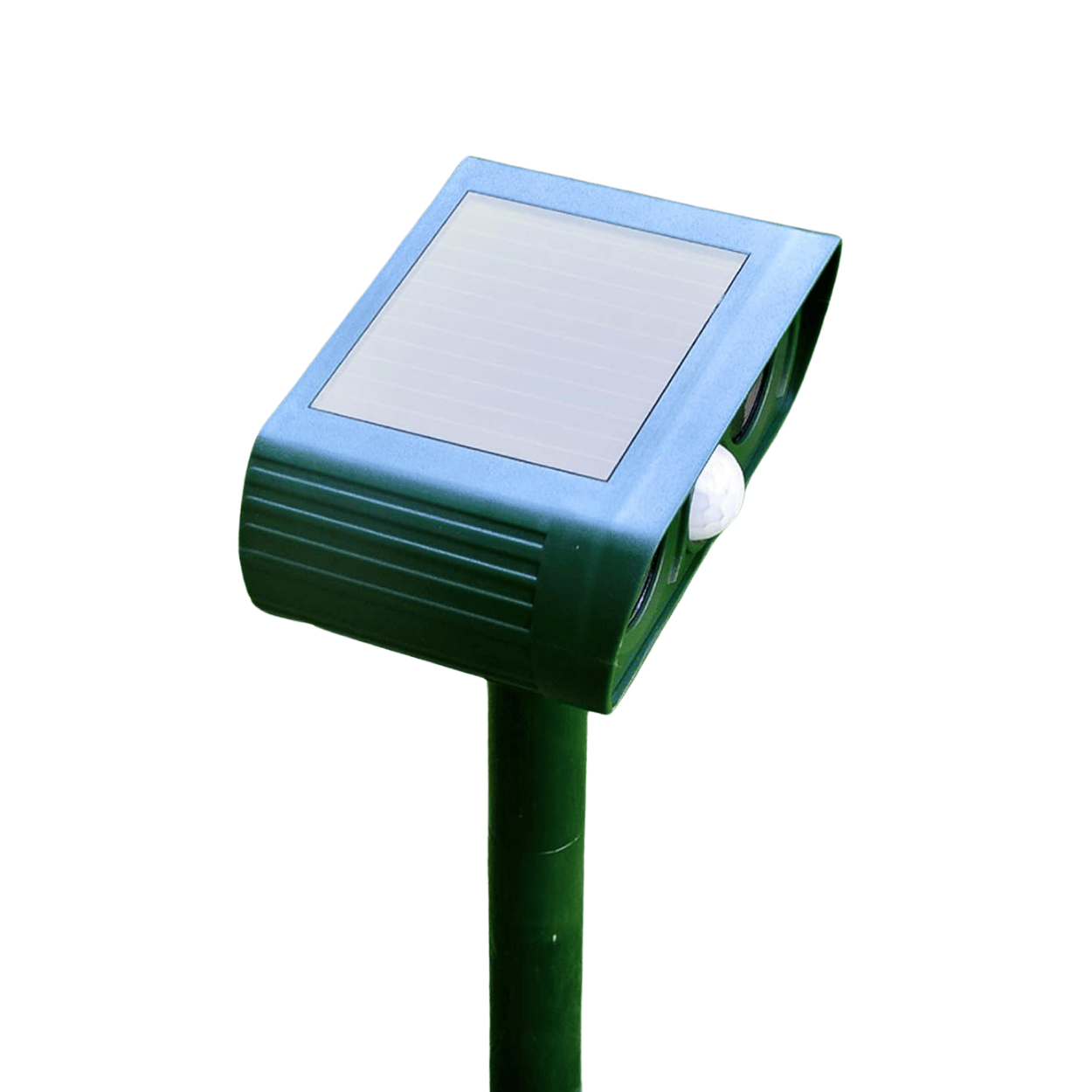Ultrasonic Animal Repeller Solar-Powered Weatherproof 26 Ft Range