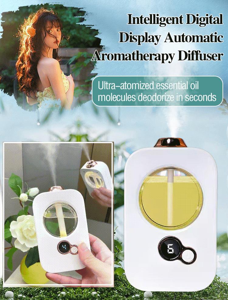 Ultrasonic Aroma Diffuser Ultra-Quiet 300ml Tank & LED Light