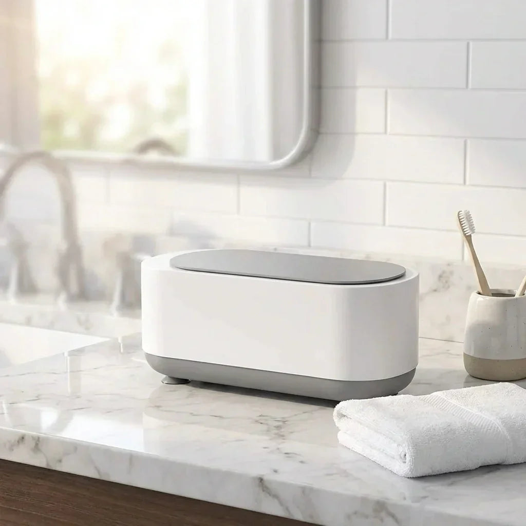 Ultrasonic Cleaner 42,000 Vibrations One-Button Jewelry Cleaning