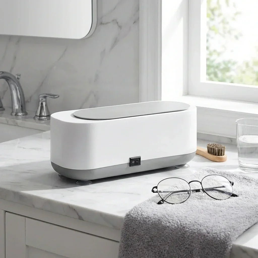 Ultrasonic Cleaner 42,000 Vibrations One-Button Jewelry Cleaning