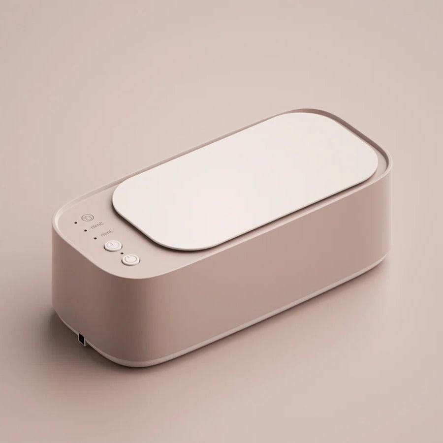 Ultrasonic Cleaner Jewelry & Glasses Compact Stainless Steel Tank