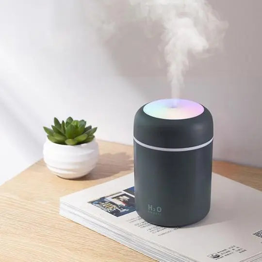 Ultrasonic Humidifier Compact & Nearly Silent 300 ml Tank