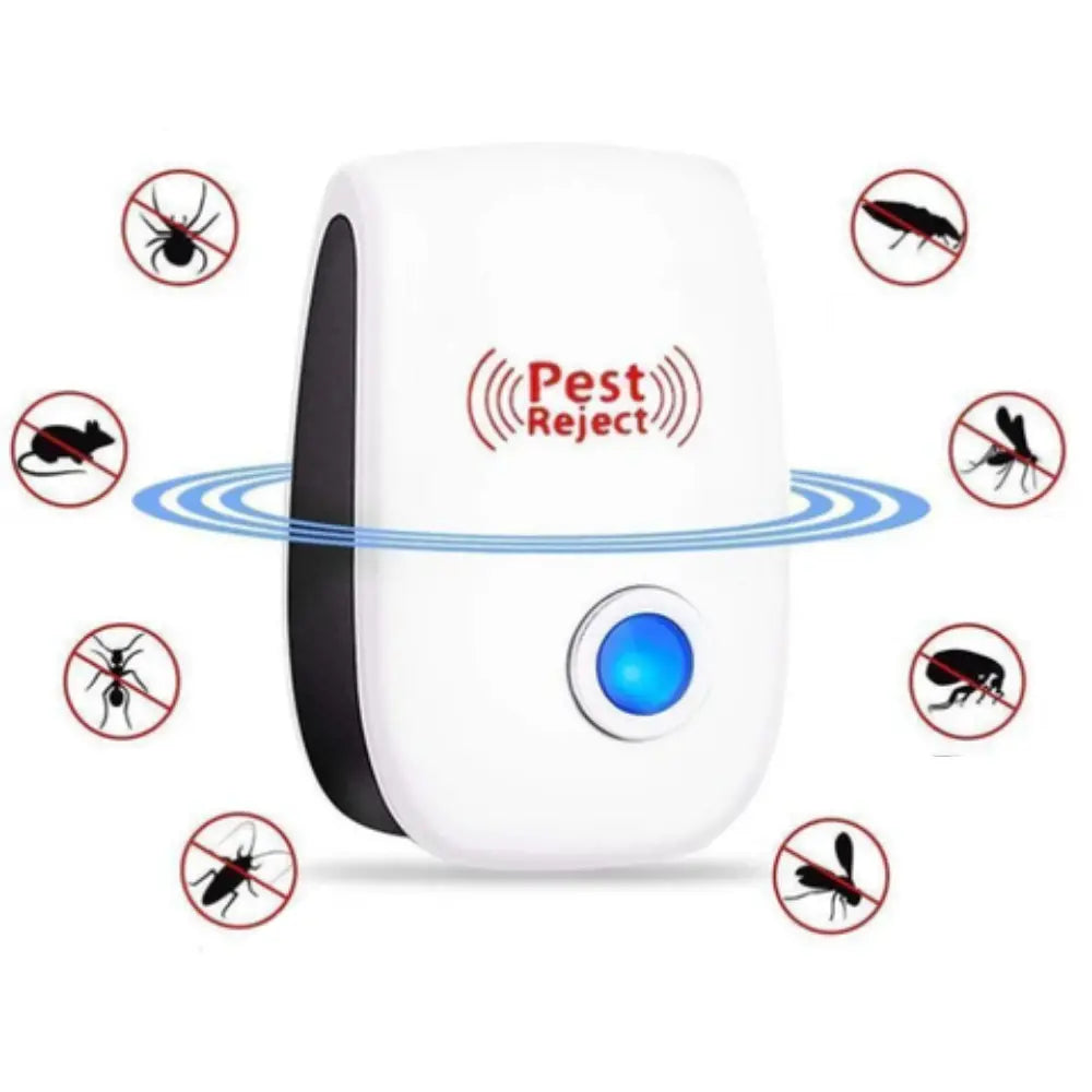 Ultrasonic Pest Repellent Plug-In Chemical-Free & Pet-Safe 3-Piece Set