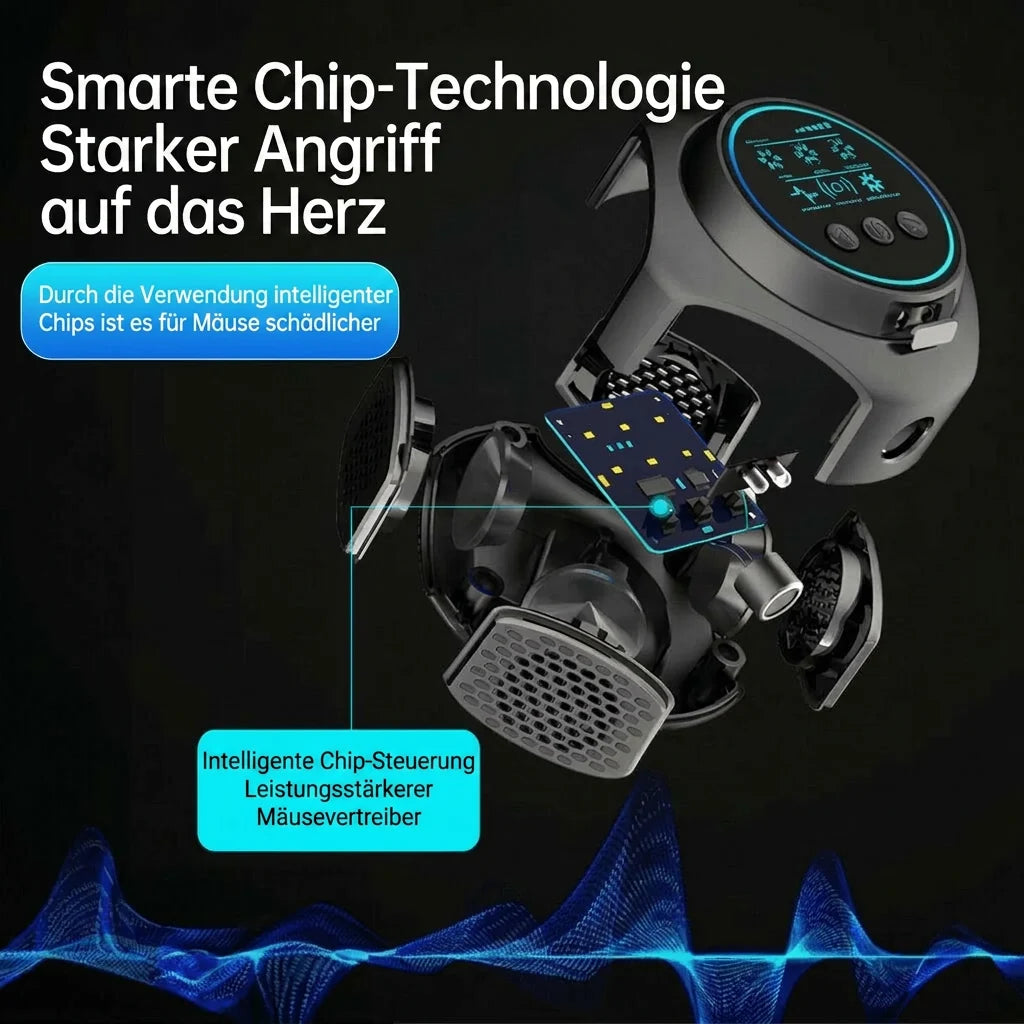 Ultrasonic Pest Repeller Chemical-Free Plug-In 360 Degree Coverage