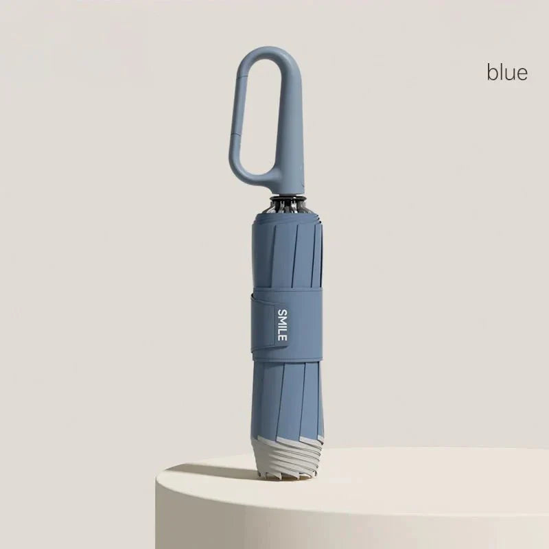 Umbrella Compact Automatic Water-Trap Folding Reflective Strip