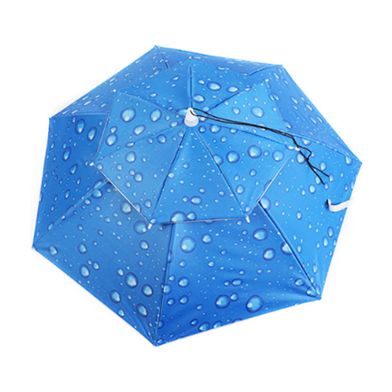 Umbrella Hat Hands-Free Ventilated 30 Inch Coverage