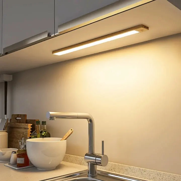 Under-Cabinet LED Light Motion & Hand-Swipe Magnetic Mount