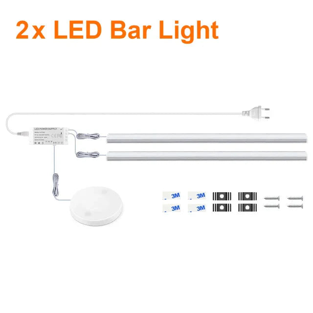 Under-Cabinet LED Light Motion Sensor & Touch Dimmer