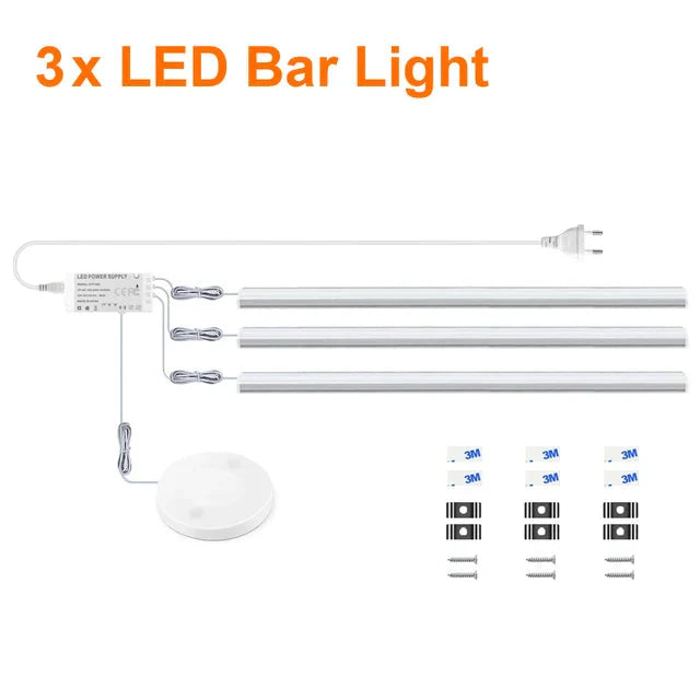 Under-Cabinet LED Light Motion Sensor & Touch Dimmer