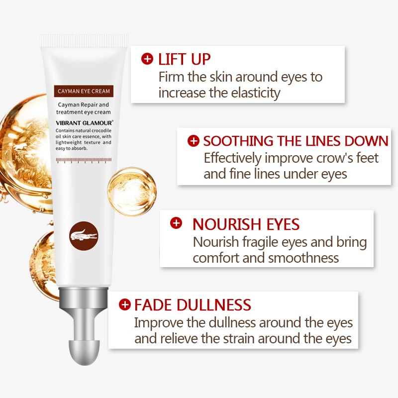 Under-Eye Cream Vitamin C & Hyaluronic Acid Dark Circle Reduction