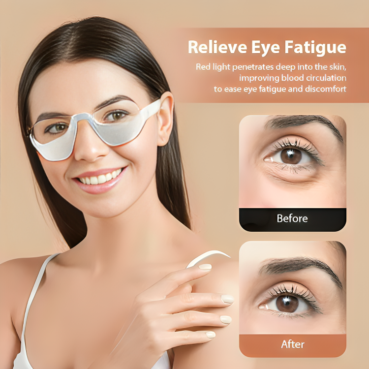 Under-Eye Device Red Light & Microcurrent Brightens & Firms