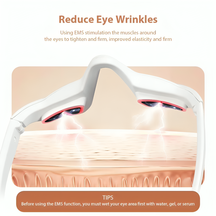 Under-Eye Device Red Light & Microcurrent Brightens & Firms