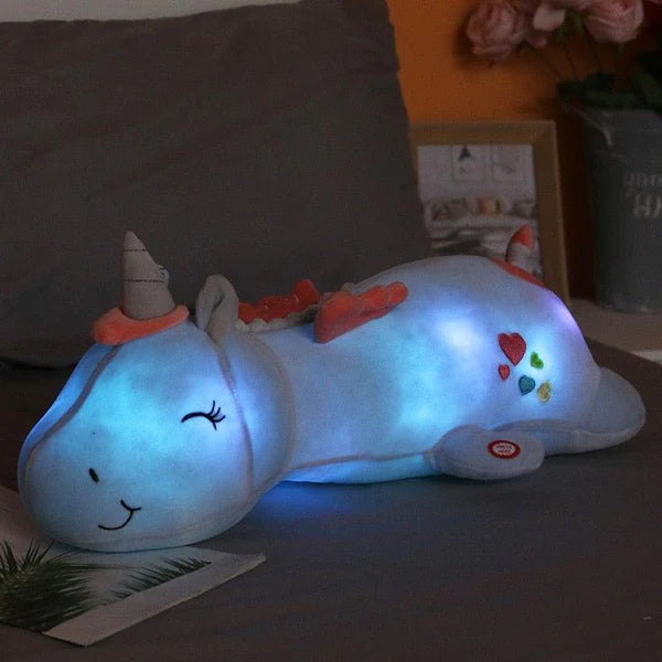 Unicorn Plush Toy Soft LED Night Light 60 cm