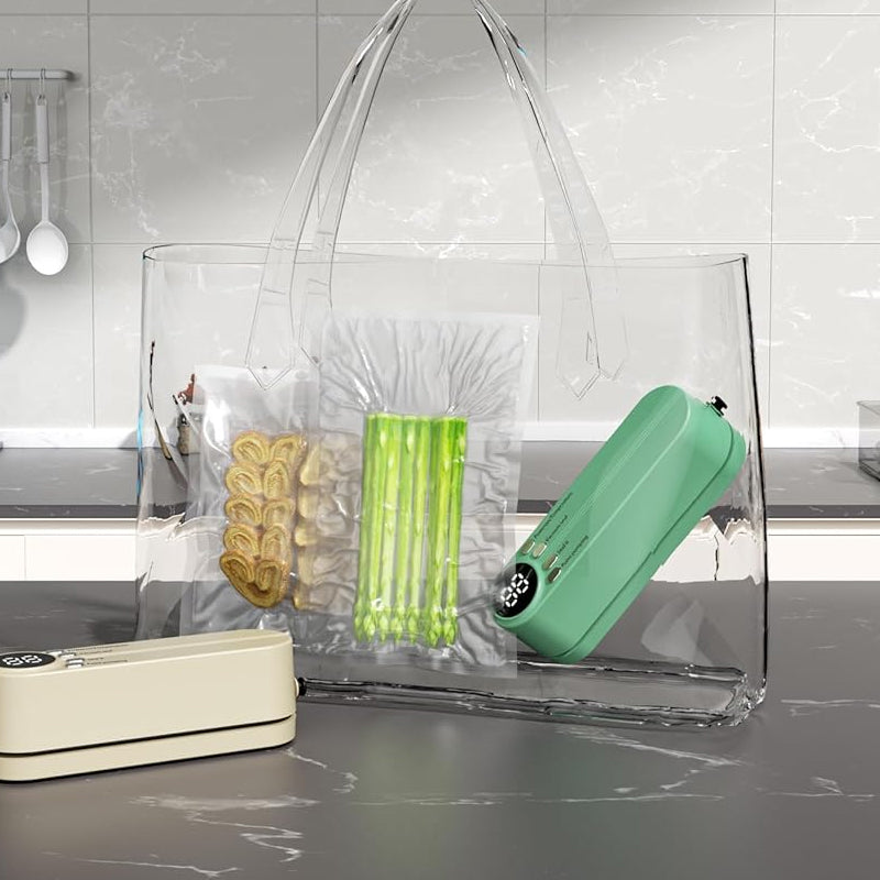 Vacuum Sealer Cordless Rechargeable Digital Display