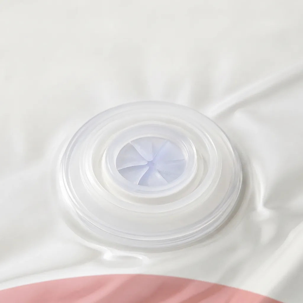 Vacuum Storage Bags Pump-Free One-Way Valve Space-Saving 3D Cube