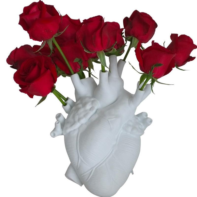 Vase Anatomical Heart Ceramic