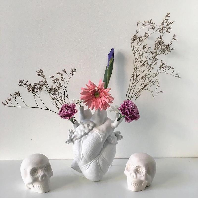 Vase Anatomical Heart Ceramic