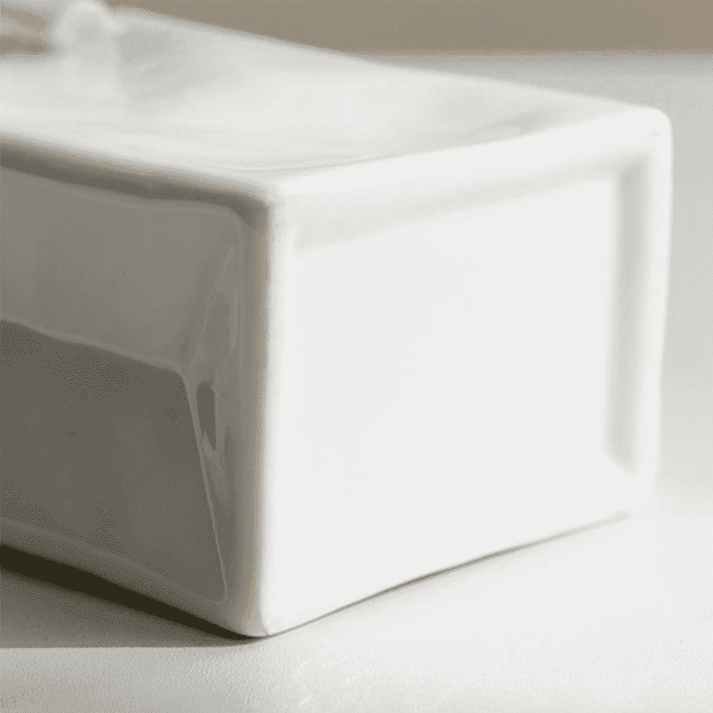 Vase Handbag-Shaped Porcelain Compact