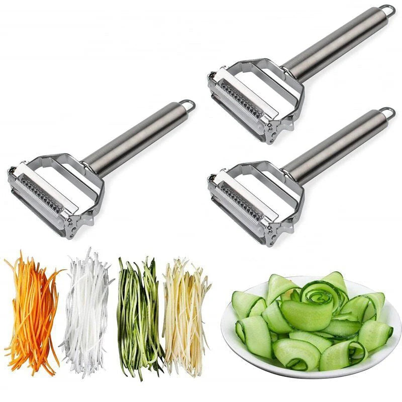 Vegetable Peeler Stainless Steel Peeling & Julienne
